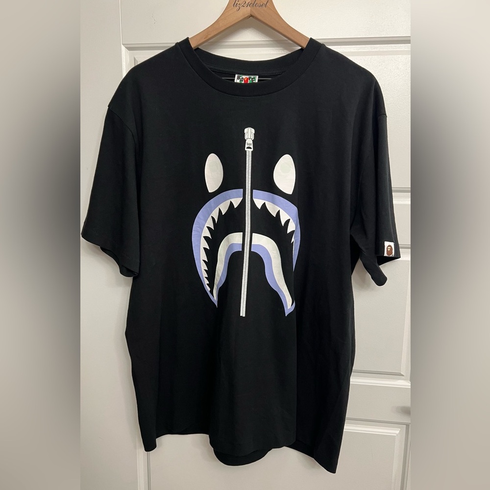 BAPE Shark Tee glow in the dark